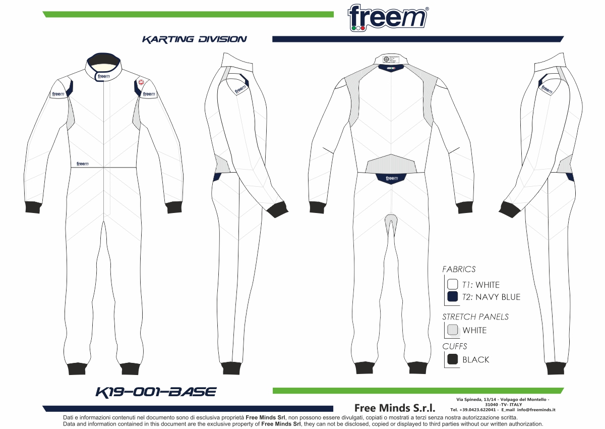 FREEM FRANCE - Karting - Gants - Cagoule + 1 paire de gants karting